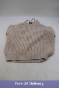 Marcolo Polo Women's Long Sleve Pullovers, 149 Raw, Size M