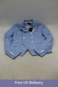 Ralph Lauren Women's Blazer, Sky Blue, Size 0