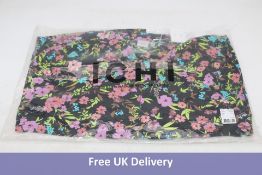 Four Ichi Floral Print Blouses to include x1 Floral Print, Size 36, x2 Floral Print, Size 40, x1 Flo