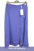 Hugo Boss Women's Valicara A Line Skirt, Purple, Size 8