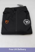 Five Playerplayer American Overseas School of Rome Falcons Jackets, Black, UK XXL