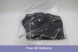 3-Man Men's Clothing Riding Jacket, Black, Large