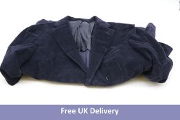 Eleventy Men's Jacket, 91% Corduroy 9% Cashmere, Navy, Size Unknown