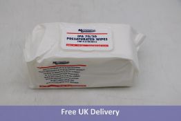 Six MG Chemicals Resealable Soft Pack Pre-Shrunk Wipes, 140 Per Pack