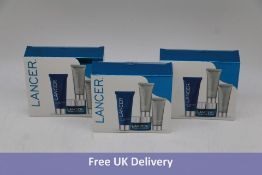 Five Lancer Sets to include 1x The Method Polish, 1x The Method Nourish, 1x Advanced C Radiance Trea