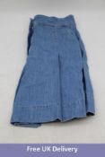 APC Demin Shorts Claire, Blue, EU 34