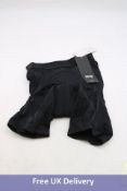 Three GORE Wear C3 Men's Short Cycling Underpants with Seat Inserts, Black, UK S