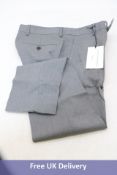 Tiger of Sweden Men's Tordon Suit Trousers, Grey, Size 46