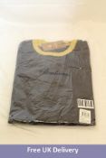 Stenstroms Crew Neck Merino Wool Jumper, Navy, XL