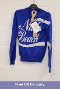 No. 21 Women's Nude Beach Jumper, Blue, Size 38