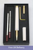 Temporary Forever's La Marque Brass Pen Set