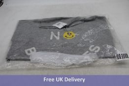 Oui Smiley Knit Jumper, Grey, Size 38
