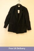 Le Capsole Copenhagen Blazer, Black, Size S