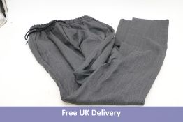 Caruso Sporty Tailored Trousers, Grey, Size 48 R, MT04E38