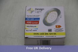 Eleven Design Light Recessed LED Spotlight, 2w 12v. Box damaged