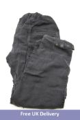 Free People Women's Hazel Pull On Drop Waist Jeans, Black, Size XS