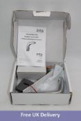 Inta Infrared Contemporary Basin Mounted Tap IR120CP.1, Silver. Box damaged, Not Checked