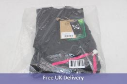 RVRC Women's GP Pro Short Trousers, Grey, Pink, Small