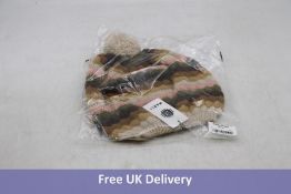 Six Mabli Kid's Bubble Beanie Hats, Multicolour, Large