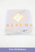 Résumé Women's Garcia RS Shirt, Brown Blue, Size 42
