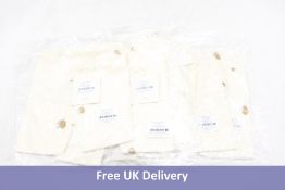 Six King's Slojd Baby Printed Leggings, Lemon, Size 6 Months