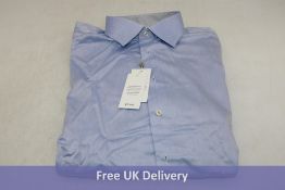 Eton Men's Business Shirt, Blue, Size 44