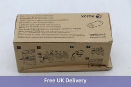 Xerox Metered Toner Cartridge, Cyan, 106R03855