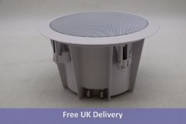 MCM Custom Audio 50-14055 60W RMS Enclosed Ceiling Speaker, White