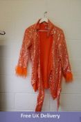 Fitz Dress, AL3124, Orange, S, New, without tags