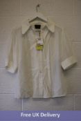Luisa Spagnoli Basin Shirt, Off White, Size 48