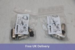 Fourteen Circular Connector, 03 Series, Cable Mount Receptacle, 7 Contacts, Solder Socket, Threaded