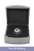 Jonathan Broughton Casanova Watches, Black/Silver. Box damaged