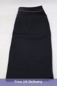 Seven Top She Women's High Waist Plain Skirts to include 2x Size 40A, 4x Size 40B, 1x Size 40C, Navy