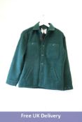 Percival Men's Blanket Workshirt, Forest Green, Medium