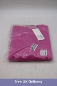 Seven Days Active Woman's Oversized Monday Crewneck Top, Fuchsia Pink, Size S