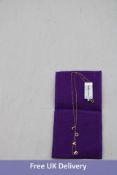 Gemporia 15/17 9K Gold Altro Love Necklace, 0.85G
