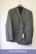 Digel Men's Duncan AMF Suit Jacket, Light Grey, 50R