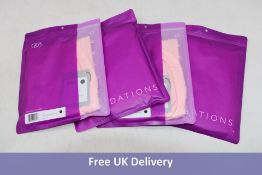 Four RP Women's Foundations 4 Leotard, Pale Pink, Size S