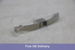 Ten Blesiya Solid Push Button Pull Latch Lock Cupboard Handles, Light Chrome, 160mm. Box damaged