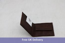 Five Artelusa Cork Wallet Coin & Card Holder, Dark Brown