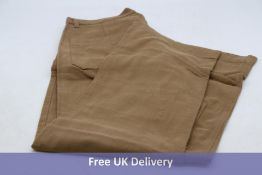 Beautiful Struggles Men's Carpenter Trousers, Brown, Small