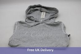 L'Couture Track Set to include Short Hoodie, Grey, Size XS and Track Leggings, Grey, Size X