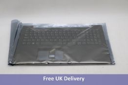 Lenovo part 5CB0R28201 Upper Case with UK Keyboard, Grey. Box damaged
