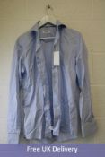Eton Men's Business Shirt, Light Blue, Size 41