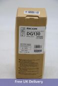 Ricoh Pro UV Ink Bottle White DG130, 850ml. Box damaged