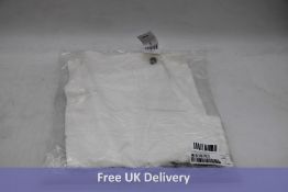 Club Monaco Egret Sheer Culotte, White, Size 0