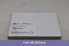 Twelve A4 Thermal Paper Cued Z-Fold, White Header