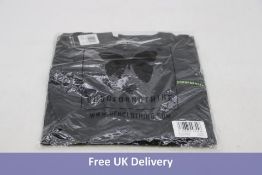 Six Good for Nothing Men's Crew Neck T-Shirts, Black, 2x Small, 2x Large and 2x X-Large