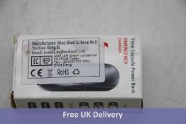 Nine Tech Ken 3300mah Type-C Ultra Lightweight & Portable Battery Power Banks, Yellow/Black