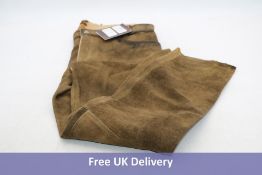 Country Maddox Lederhosen with Vintage Embroidery, Brown, 54